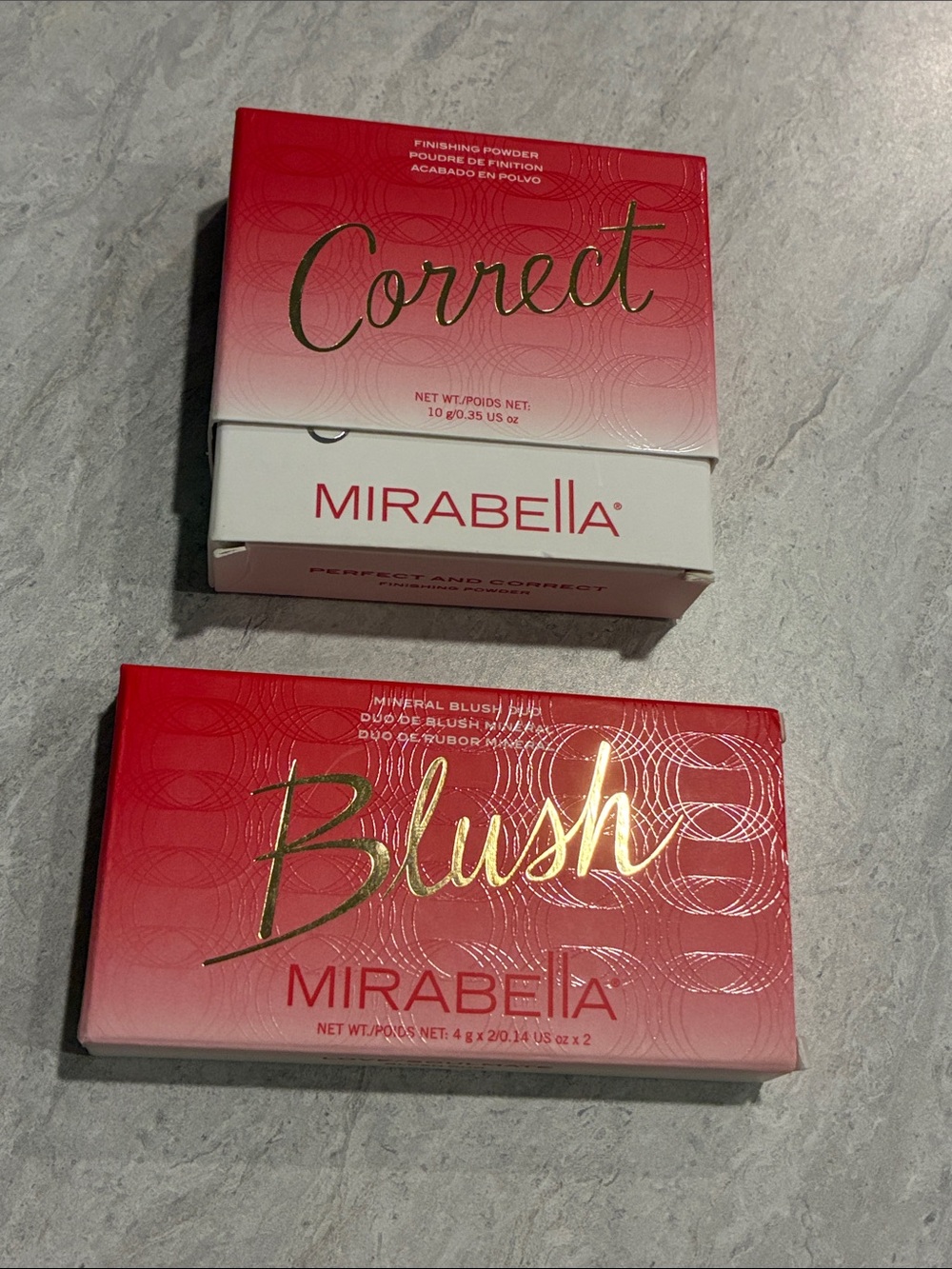 Correct Finishing Powder & Blush Duo in Red